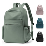 School Backpack Womens Secondary School Bag for Girls Boys Teenage College Rucksack Bag for Women Lightweight Casual Daypacks Bookbag Waterproof 14 inch Laptop Backpack Work Travel,A1-Black