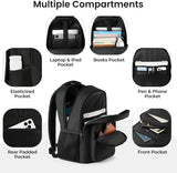 YAMTION Laptop Backpack, Rucksack for Men, Backpack Mens, School Bag, Laptop Rucksack for Men Women School College Business, Fits 15.6 Inch
