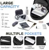 School Backpack School Bag for Teenage Girls Boys College Rucksack Lightweight Schoolbag Casual Backpack Dayback Women Bookbag College Waterproof 14 Inch Laptop Backpacks,C2-Black