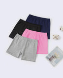 CHUNG Girls Biker Shorts Cotton Under Dress Skirt School Uniform