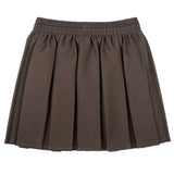 LB Girls School Uniform Box Pleated Elasticated Waist School Kids Skirt All Ages Back to School