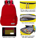 15 inch Kids Backpack Lightweight Elementary School bag Kindergarten Bookbag Casual Travel Daypack Children Backpack for Girls Boys