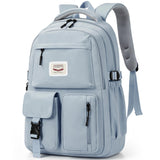 FIORETTO Lightweight School Backpack Womens, Cute School Bag for Teenager Girls, 15.6 Laptop Rucksack Backpack for School Casual Daypacks Travel Backpack for College Work Green 25L