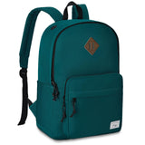 School Backpack, 15.6 Inch Classic Lightweight Water-Resistant Rucksack Backpack for Men Women Teens Girls Boys Kids to School, College, Travel, Work