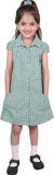 A2Z 4 Kids Girls School Uniform Pleated Gingham Checked Summer Dress with Bobble Age 3 4 5 6 7 8 9 10 11 12 13 14 Years