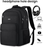YAMTION Laptop Backpack, Rucksack for Men, Backpack Mens, School Bag, Laptop Rucksack for Men Women School College Business, Fits 15.6 Inch