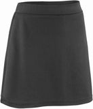 Athletic Sportswear Girls School Skort – 2-in-1 Smart Uniform Skirt with Built-in Stretchy Shorts – Flat Front, Non-Pleated & Pocket-Free – PE, Sports & Daily Wear