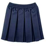 LB Girls School Uniform Box Pleated Elasticated Waist School Kids Skirt All Ages Back to School