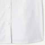 Amazon Essentials Girls' Easy-Iron Short-Sleeve Peter Pan Collar School Uniform Shirt, Pack of 2