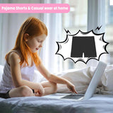 GENTABY Girls Shorts Black Safety Shorts Under Dress Soft Cycle Bike Breathable Summer Shorts 8 Pack 1-10 Years