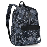 School Backpack, Lightweight Water-Resistant Rucksack 17.3L Large Capacity Backpack for Men Women Teenagers Casual Daypack Travel Work Hiking