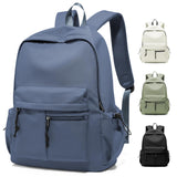 School Backpack Womens Secondary School Bag for Girls Boys Teenage College Rucksack Bag for Women Lightweight Casual Daypacks Bookbag Waterproof 14 inch Laptop Backpack Work Travel,A1-Black