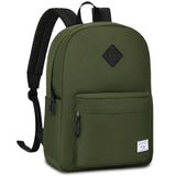 School Backpack, Lightweight Water-Resistant Rucksack 17.3L Large Capacity Backpack for Men Women Teenagers Casual Daypack Travel Work Hiking