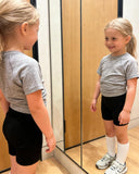 CHUNG Girls Biker Shorts Cotton Under Dress Skirt School Uniform