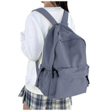 HYC00 School Backpack Womens, Causal Travel School Bags 14 Inch Laptop Backpack Rucksack Bag for Women Teenage Girls Boys Lightweight College Rucksack Water Resistant Bookbag Work Daypack, Black