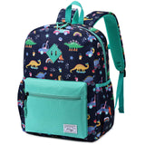 Kids Backpack for Boys Girls, 13L Lightweight Water-Resistant Primary School Bag for Year 1-3 Ages 6-9, Fits A4 Folder, with Chest Strap & Water Bottle Holders, H: 38 cm