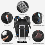 Laptop Backpack, Anti-Theft Business Travel Work Computer Rucksack with USB Charging Port, Large Lightweight College High School Bag for Boy Men Women