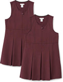Amazon Essentials Girl's Pleated School Uniform Pinafores