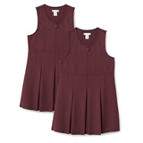 Amazon Essentials Girl's Pleated School Uniform Pinafores