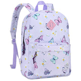 School Backpack, Lightweight Water-Resistant Rucksack 17.3L Large Capacity Backpack for Men Women Teenagers Casual Daypack Travel Work Hiking