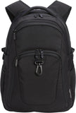 Amazon Basics 15.6-Inch Laptop Backpack, Water Resistant Rucksack for Business Travel, Work or School, Padded Shoulder Straps, Black