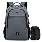 DUSLANG Travel Laptop Backpack, Work Bag Laptop Bag with USB Charging Port, Anti Theft Business Backpack, College School Rucksack for Men and Women, Fits 17 Inch, Black