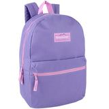 Classic Vintage Backpack for Adults and Kids with Adjustable Padded Shoulder Straps | School Bookbags for Girls, Boys (Black)