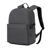 Kono School Bag for Boys Girls Teenager Black Backpack Lightweight Rucksack | 15.6 Inch Laptop Sleeve, Solid Colour Back to School Large Daypack, Ideal for College Work Travel and Daily Commuting