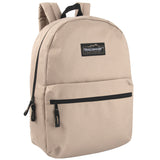 Classic Vintage Backpack for Adults and Kids with Adjustable Padded Shoulder Straps | School Bookbags for Girls, Boys (Black)