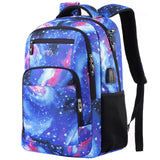 School Backpack Boys / Girls / Teenagers, Backpack School, Laptop Backpack for Men / Women, Daypacks Business Backpack with USB, Charcoal, 15,6 Zoll, Rucksack
