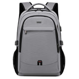DUSLANG Travel Laptop Backpack, Work Bag Laptop Bag with USB Charging Port, Anti Theft Business Backpack, College School Rucksack for Men and Women, Fits 17 Inch, Black