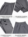 CAMLAKEE Kids Waterproof Trousers Boys Softshell Outdoor Trekking Cargo Joggers Pants