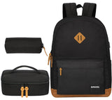 SUPACOOL Casual Laptop Backpack for Men and Women, Backpack for College, USB Charging Port, Lightweight Back Pack