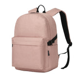 Kono School Bag for Boys Girls Teenager Black Backpack Lightweight Rucksack | 15.6 Inch Laptop Sleeve, Solid Colour Back to School Large Daypack, Ideal for College Work Travel and Daily Commuting