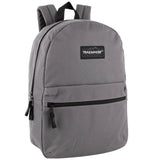 Classic Vintage Backpack for Adults and Kids with Adjustable Padded Shoulder Straps | School Bookbags for Girls, Boys (Black)