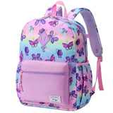Kids Backpack for Boys Girls, 13L Lightweight Water-Resistant Primary School Bag for Year 1-3 Ages 6-9, Fits A4 Folder, with Chest Strap & Water Bottle Holders, H: 38 cm