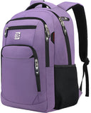 KASIBON Laptop Backpack for Men, Anti-Theft Travel Backpack Business | Water Resistant Work Rucksack for 15.6 Inch Laptop, Large School Bag with Padded Shoulder Straps & Side Bottle Pockets