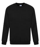 Unisex Boys Girls School Uniform Plain Jumper  Adults Sweatshirt Round Crew Neck Full Sleeve Pullover