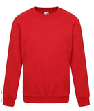Unisex Boys Girls School Uniform Plain Jumper  Adults Sweatshirt Round Crew Neck Full Sleeve Pullover