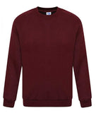 Unisex Boys Girls School Uniform Plain Jumper  Adults Sweatshirt Round Crew Neck Full Sleeve Pullover
