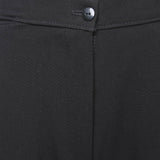 Girls School Uniform Comfortable Trousers Formal Pant Smart Fit -Black