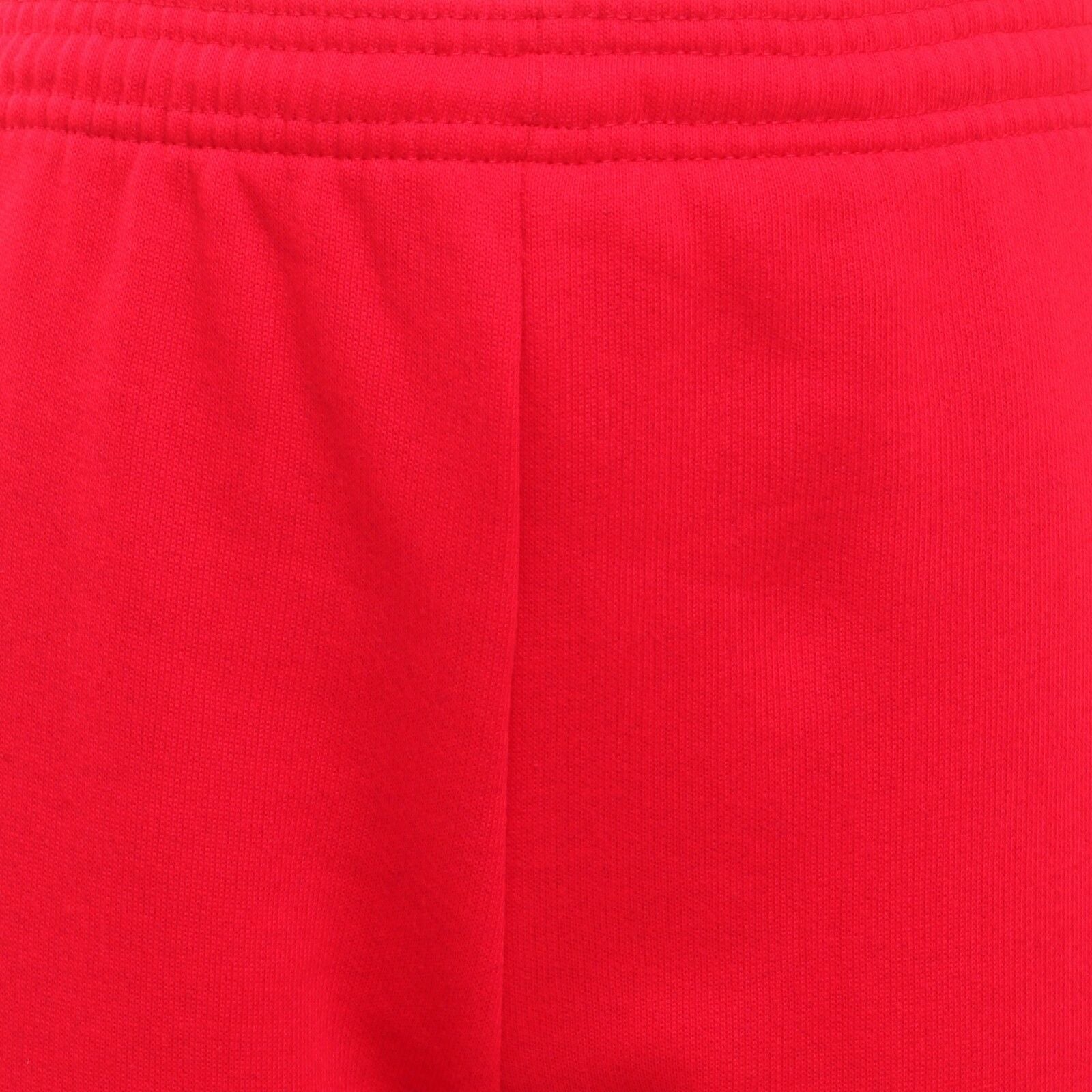 Unisex Boys Girls PE Gym Fleece School Jogging Bottoms Trousers Joggers Pants  -Red