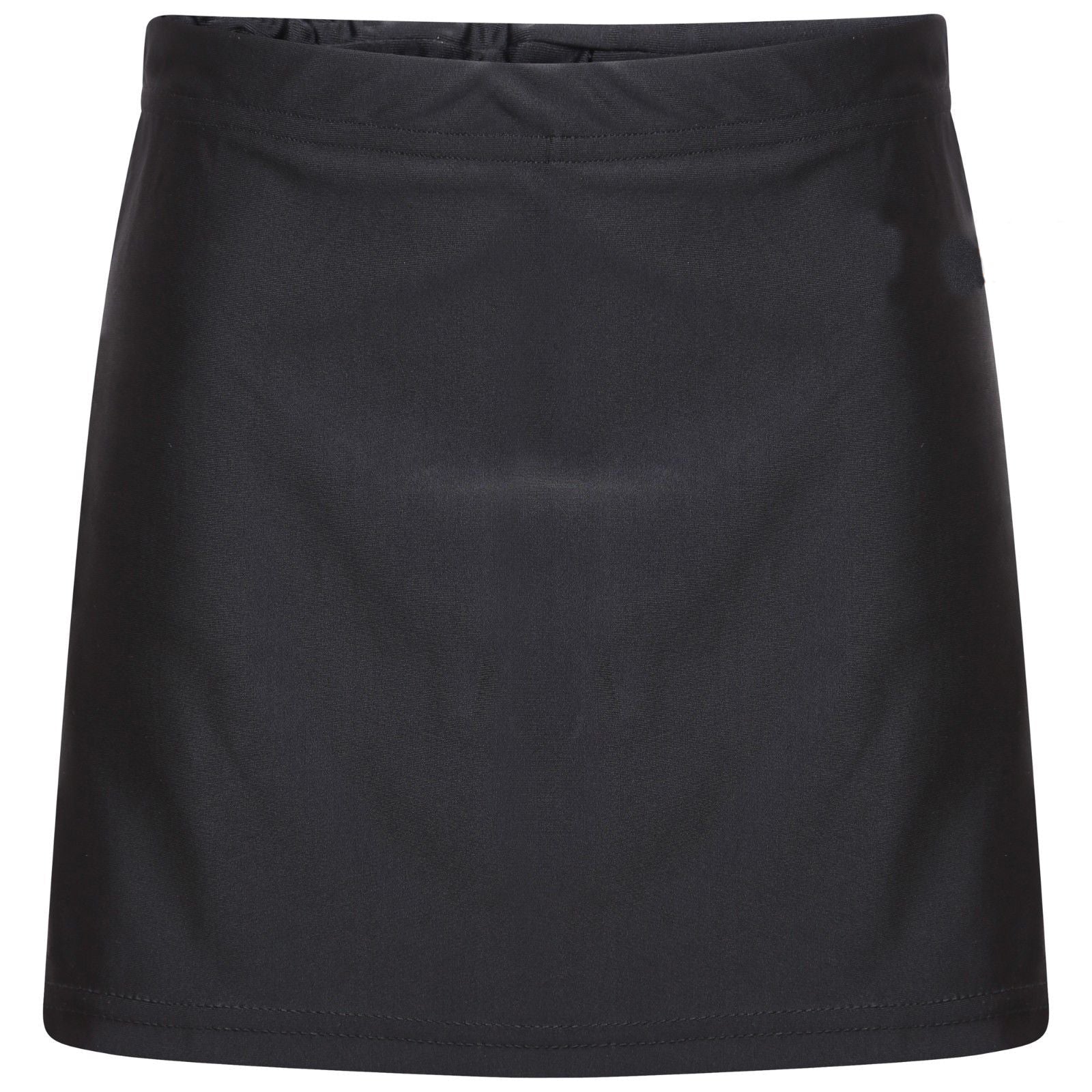 Skort Girls Black School Sports Outer Skirt and Base Layer Soft High Stretch Fabric