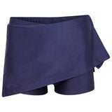 Skort Girls Skirt School Sports Outer Skirt and Base Layer Soft Stretch Fabric Navy 20% Nylon, 20% Elastane