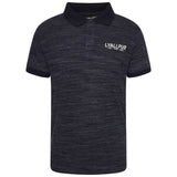 Kids Boys Injection Fabric Polo T Shirt Top Cotton Rich Popcorn  -Iris Navy