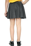 Skater Skirt Kids Casual Party and School Wear Grey Skirts Girls 7 to 13 Years